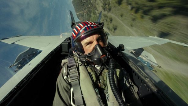 Tom Cruise Top Gun: Maverick F-18