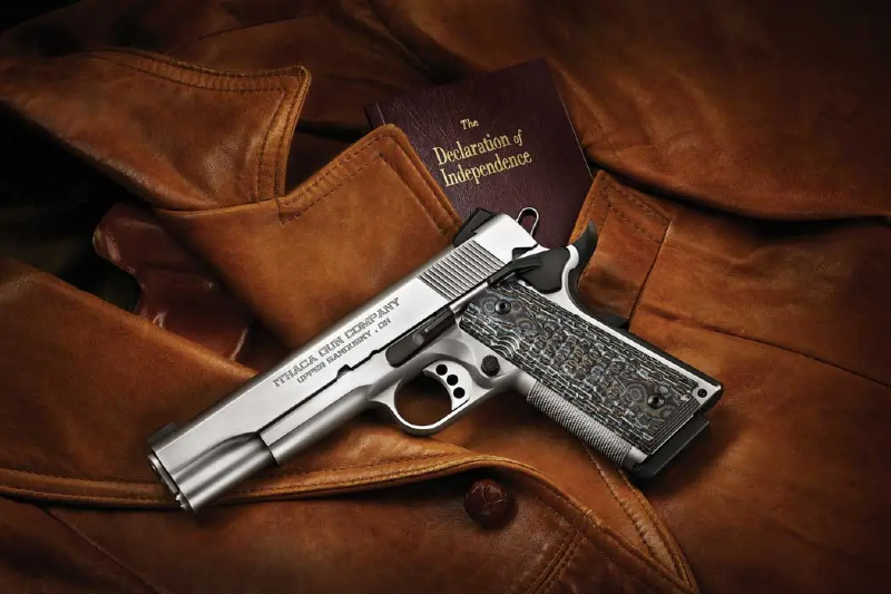 45 ACP Ithaca 1911 in the Handgun glossary next to Declaration of Independence