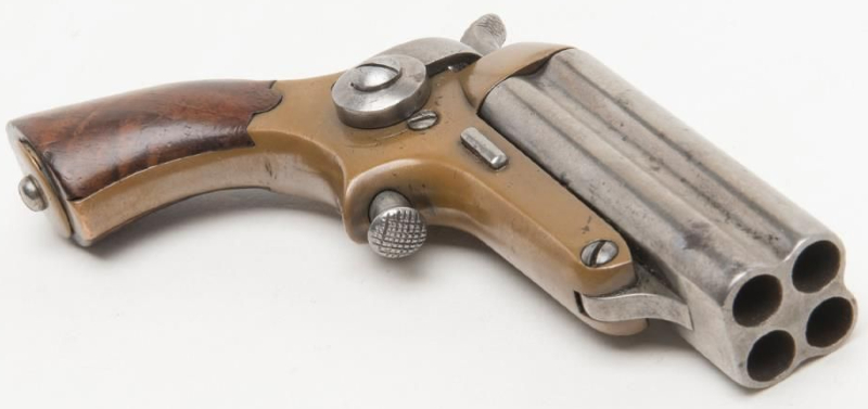 Handgun Glossary: Pepperbox derringer handgun