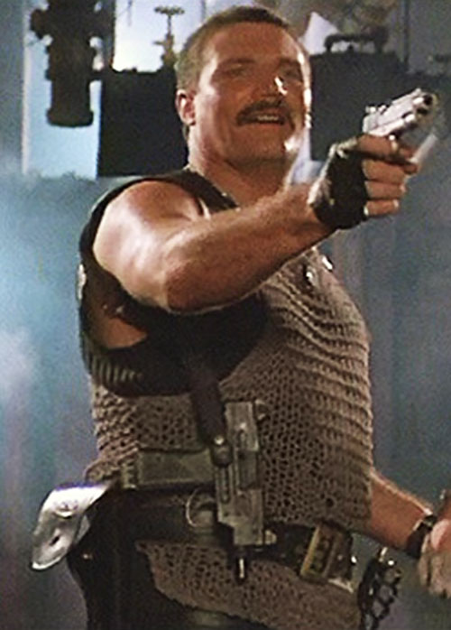 The hell was up with Bennett in Commando?