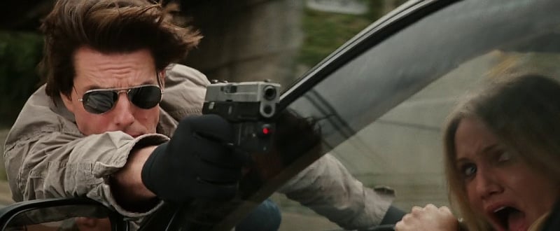 Sig P250 in Knight and Day