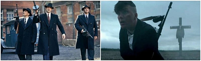 1928 Thompson submachine gun Peaky Blinders
