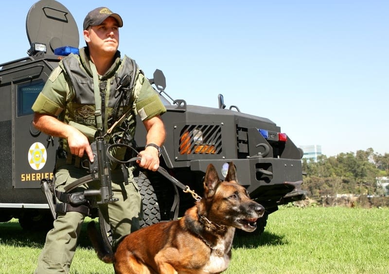K-9 Cop with MP5K