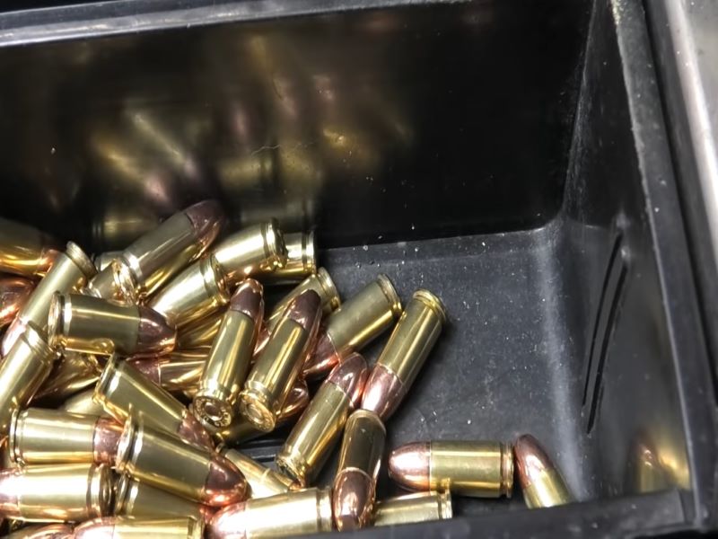 9mm Luger pistol cases to reload into ammunition