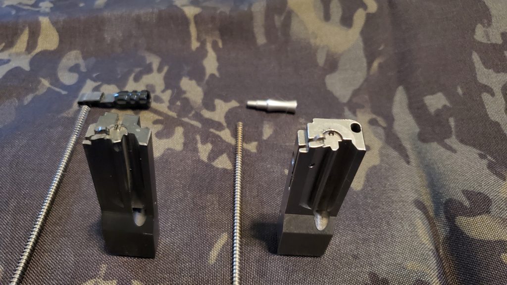 You can see the difference between a standard bolt profile and the Precision Bolt here.