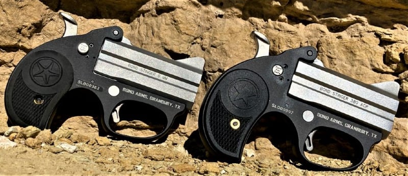 Bond Arms Stinger and Stinger RS derringer pistols