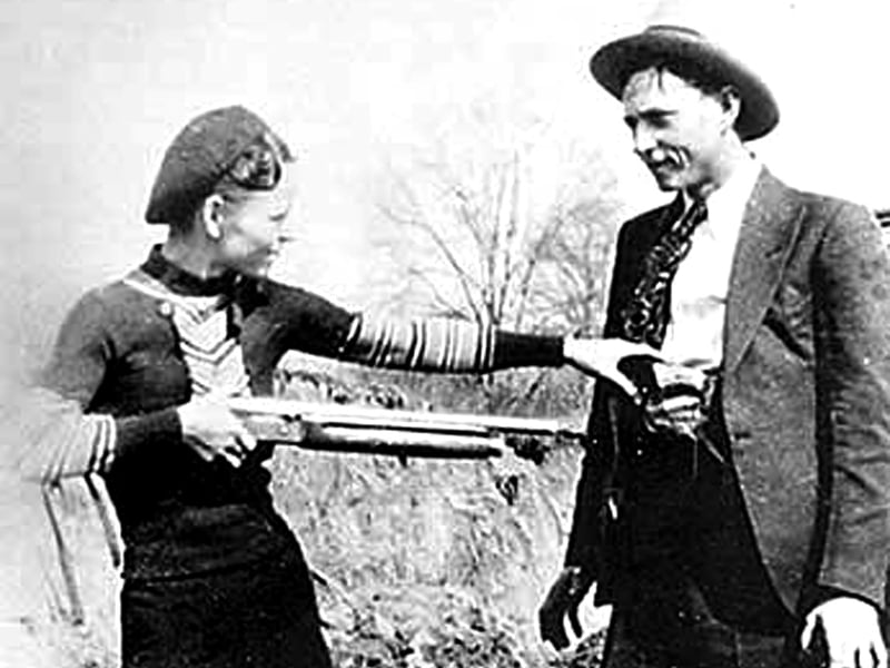browning automatic rifle bonnie and clyde