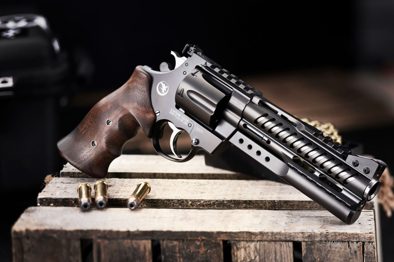 Korth revolver, available through Nighthawk Custom.