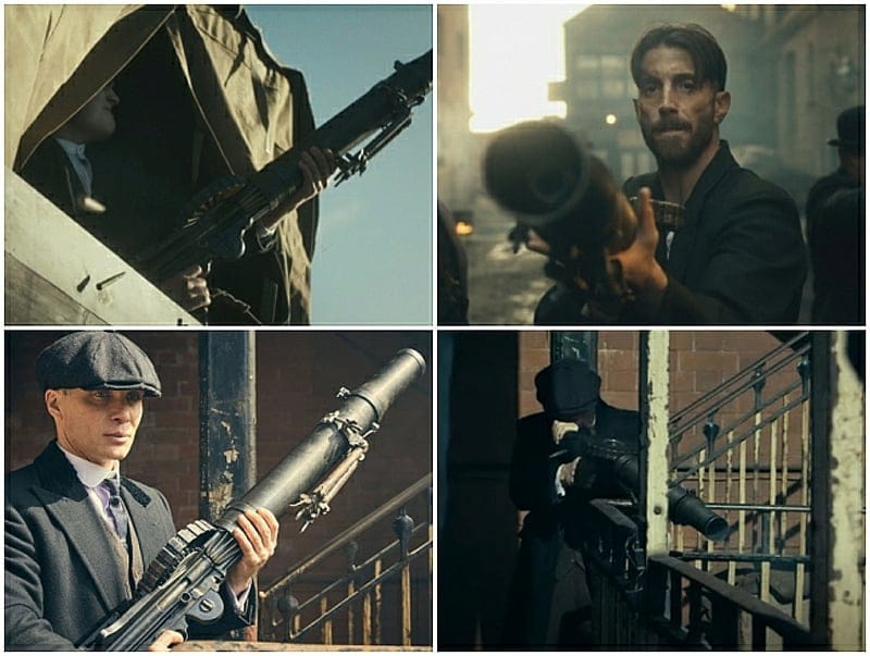 Lewis machine gun Peaky Blinders