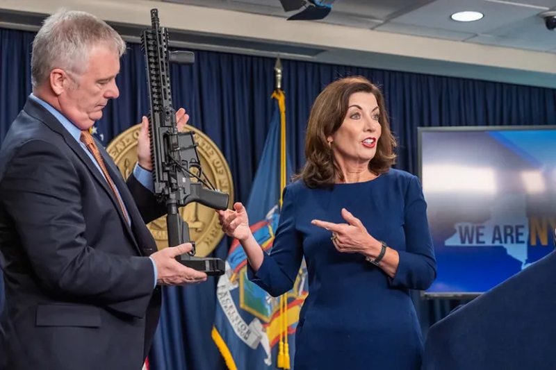 New York Governor Kathy Hochul and an AR-15 Bruen Decision