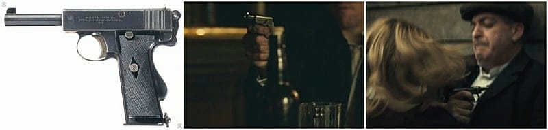 Webley & Scott MK I pistol