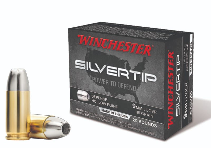 Winchester Silvertip 9mm ammunition