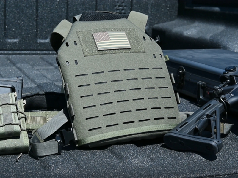 High Speed Gear's Core Plate Carrier is available with a cummerbund. 