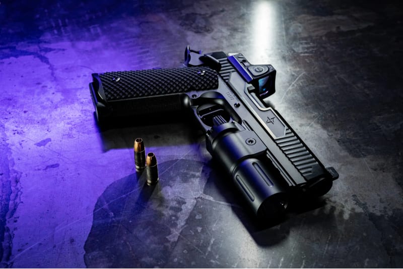 Triarc Systems 1911 with red dot sight