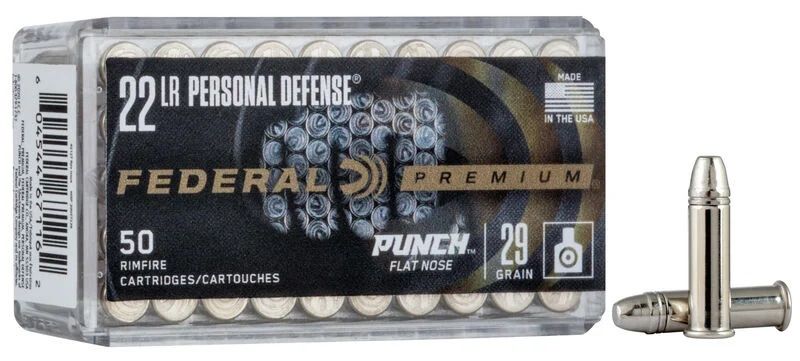 Federal Personal Defense .22 caliber.