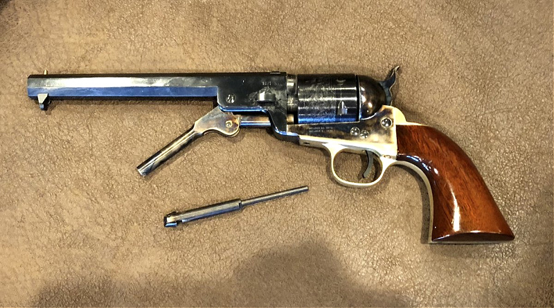 Colt conversion Man with No Name revolver loading lever