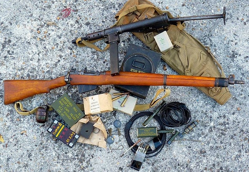 World War II French Resistance Enfield Rifles Go Up for Sale