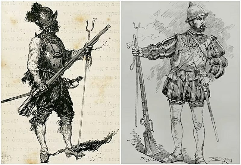 16th century arquebusiers