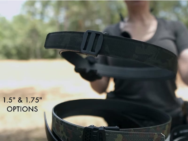 Kore Essentials | X4 Buckle | USA Multicam Black Tactical Gun Belt