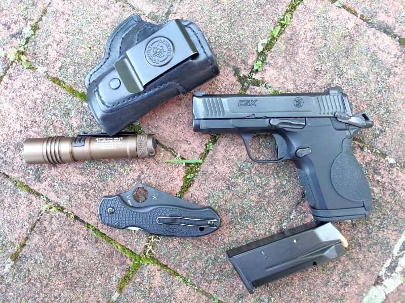 S&W CSX micro compact pistol.
