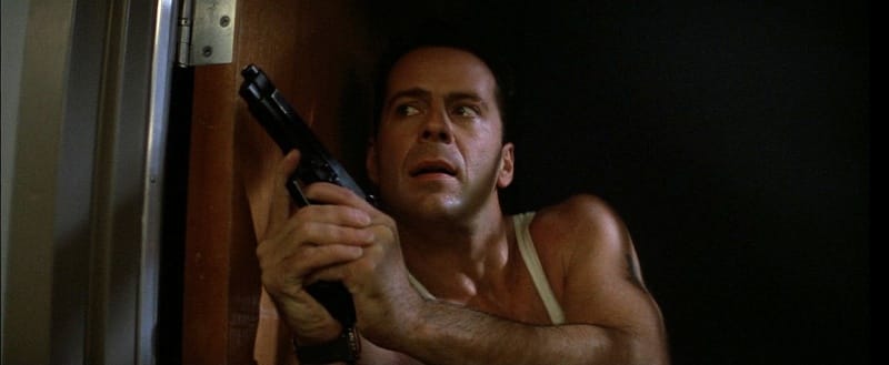 Bruce Willis in Die Hard with a Beretta 92F