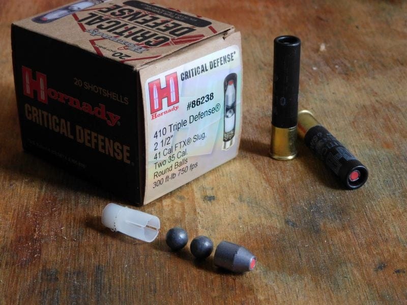 410 rifle ammo