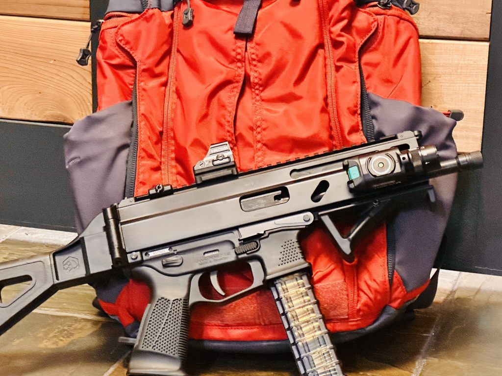 Backpacks can be a good way to carry firearms