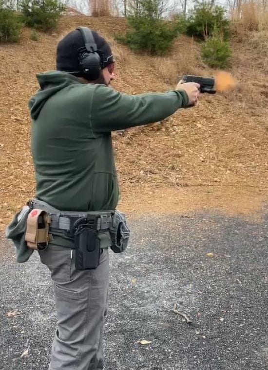 USPSA GM shooting the 10mm P320 XTEN