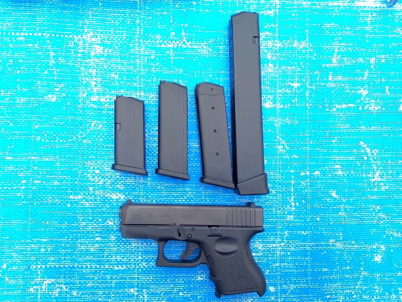 Glock 26 with extended mag vs Glock 19. how do they stack up for