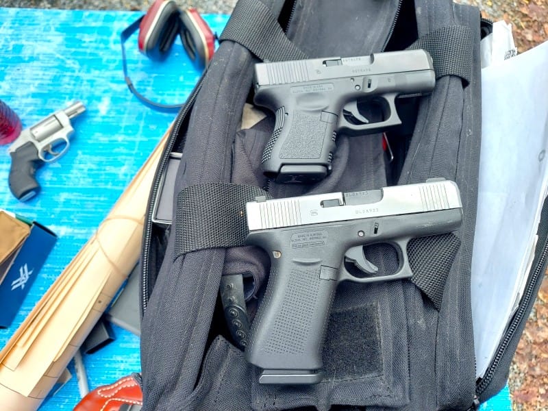 Glock G19 vs Glock G26 size comparison