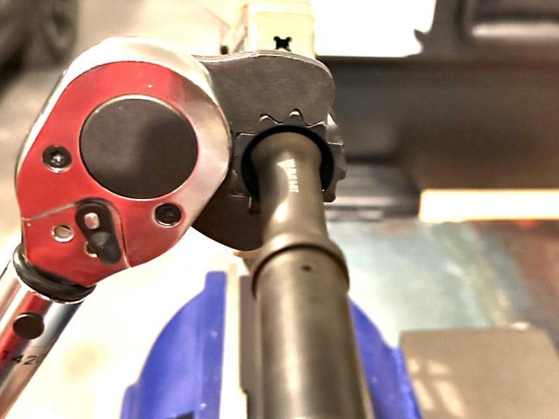 AR-15 barrel nut