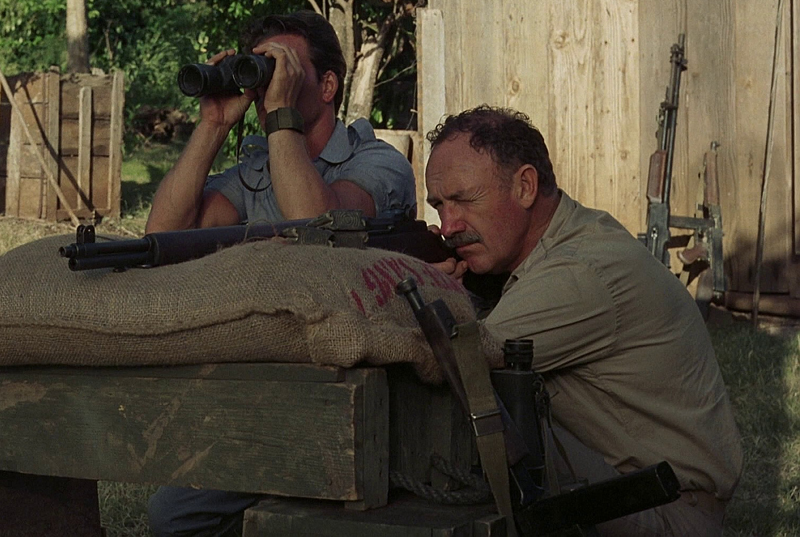 Gene Hackman fires an M1 Garand in Uncommon Valor
