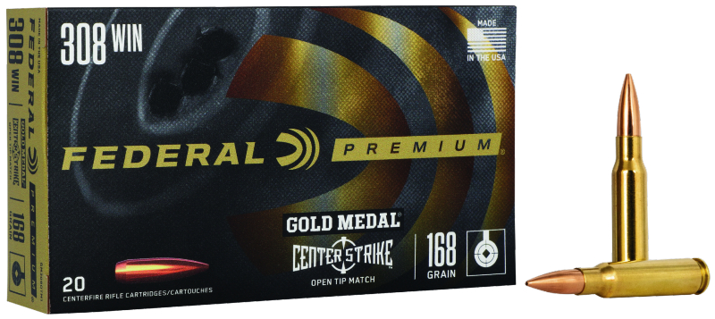 Federal Premium Gold Medal CenterStrike