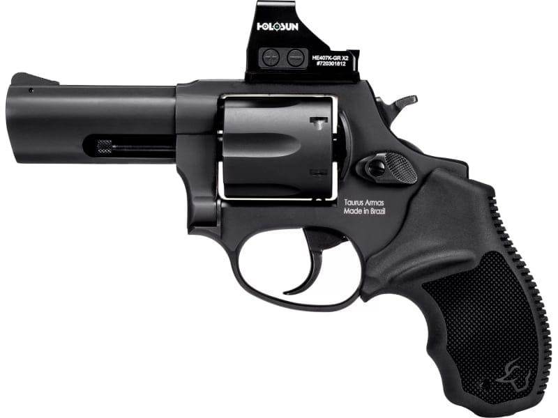 taurus revolver with red dot