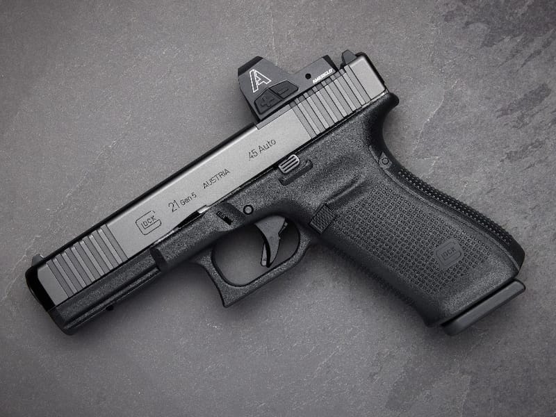 New Glock Gen 5 Model 21 MOS 45 ACP Review 