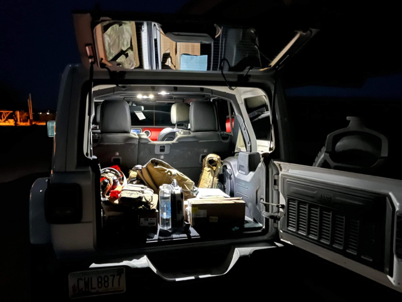 rental jeep prepared for Arizona Tactical Adventures