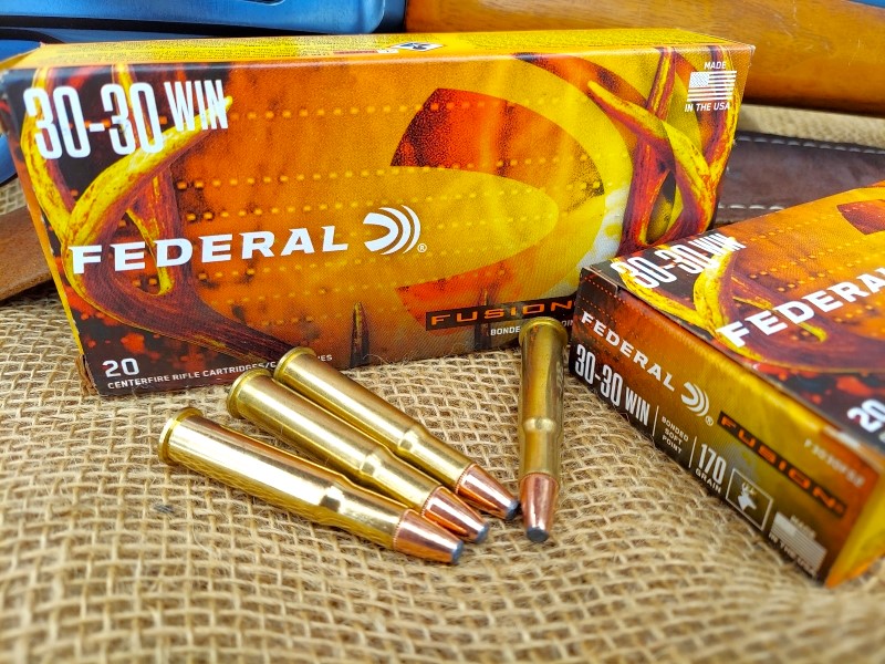Federal Fusion .30-30 ammunition.