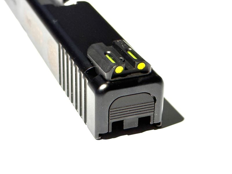 Glock 19 with TruGlo sights.