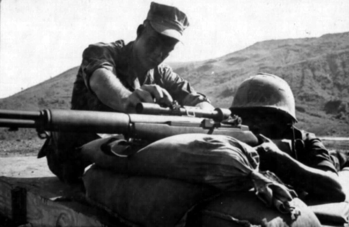 M1d sniper rifle.