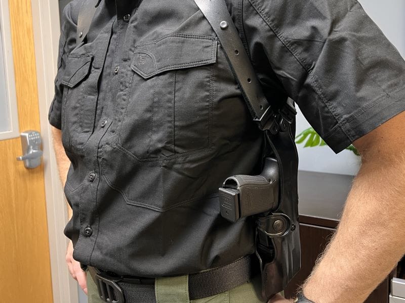 Carrying With A Shoulder Holster