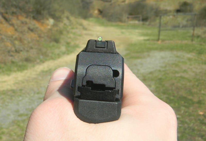 fiber optic front sight
