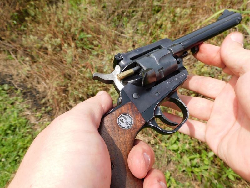 ruger single six ejection