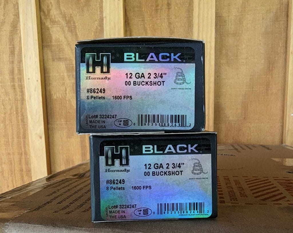 Hornady Black boxes with information