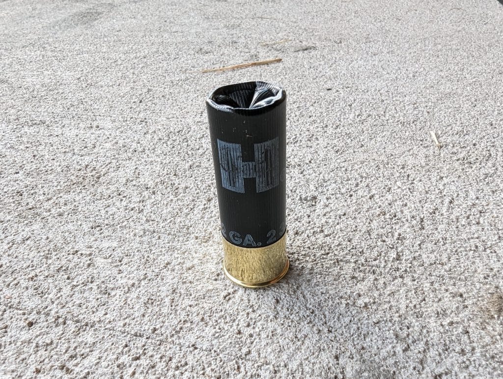 Hornady black shell vertical