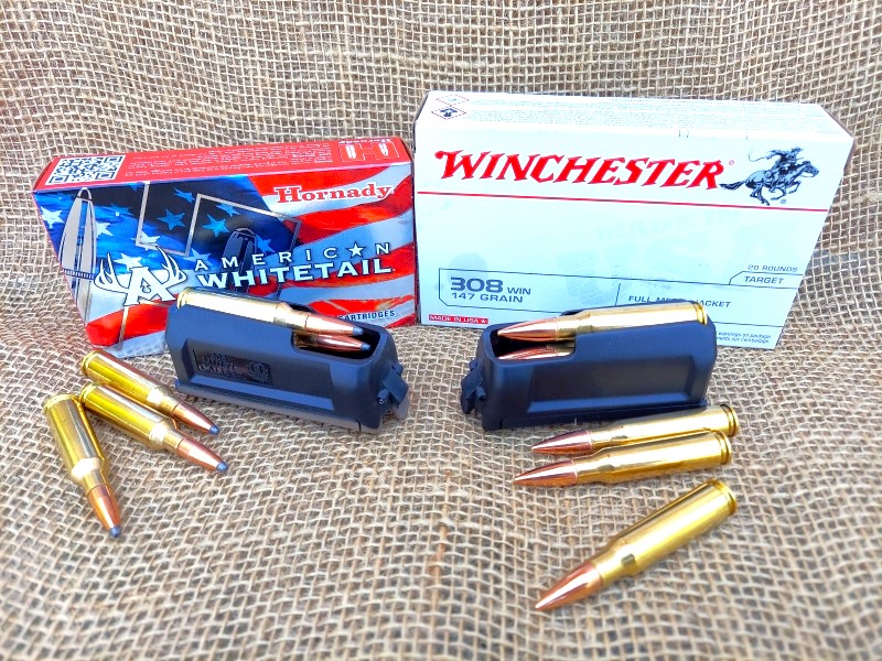 6.5 Creedmoor and .308 rounds in American Magazines.