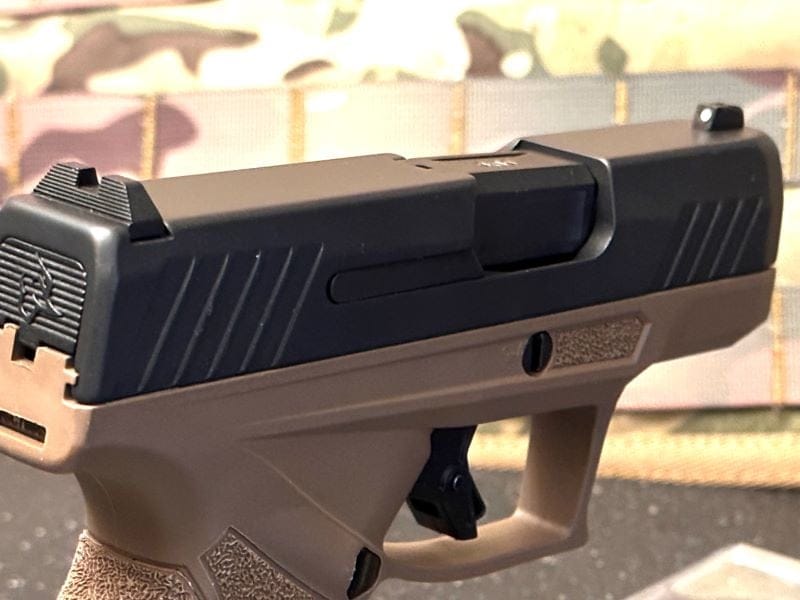 The Taurus GX4 9mm handgun.