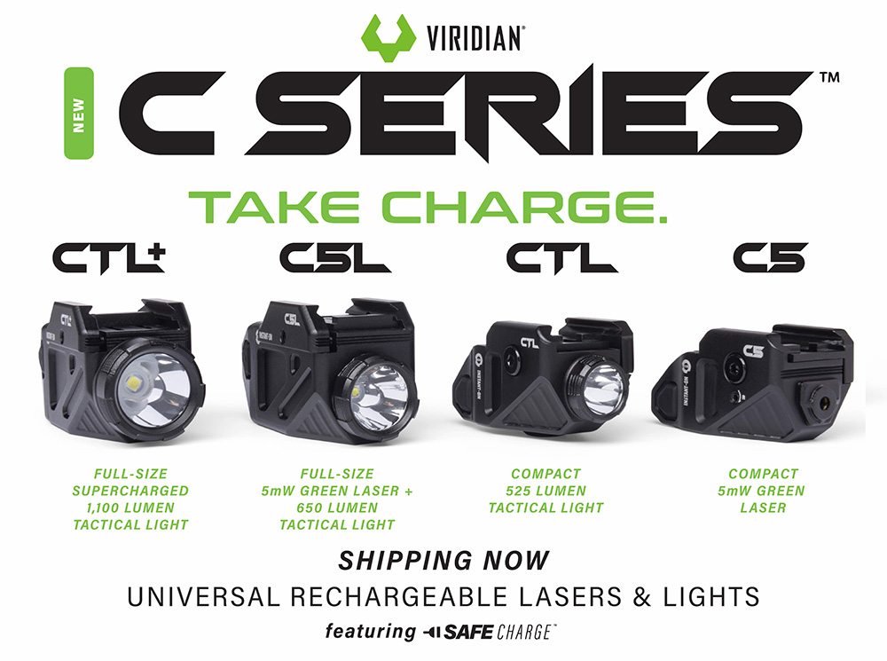 Viridian C Series lasers and light-laser combos