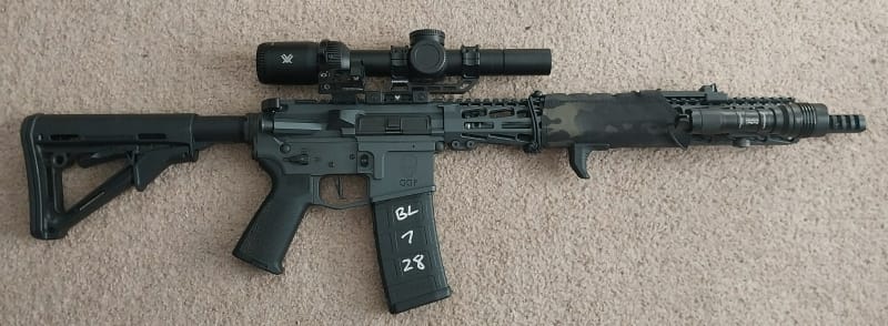 AR-15 rifle