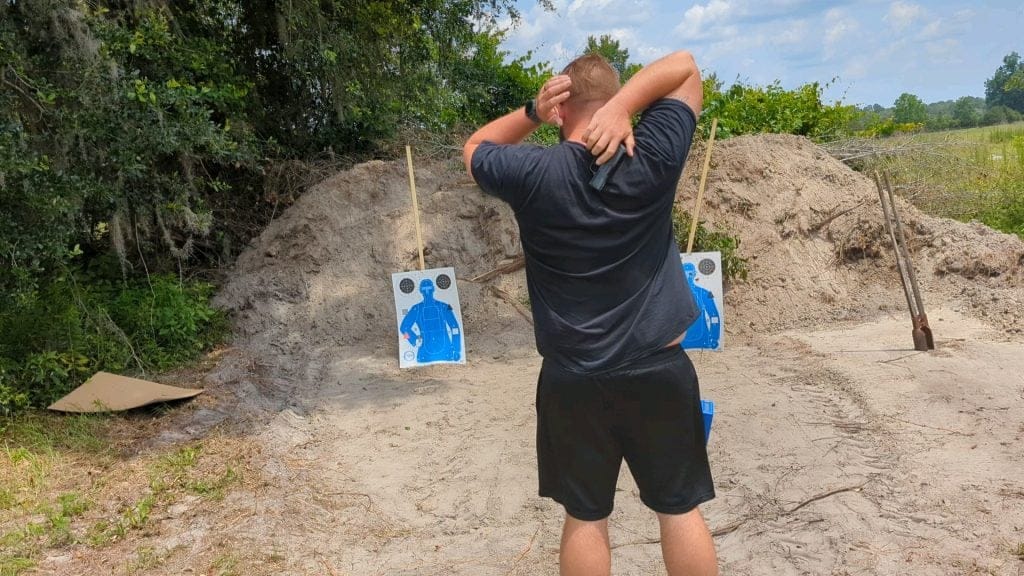 grabbing gun