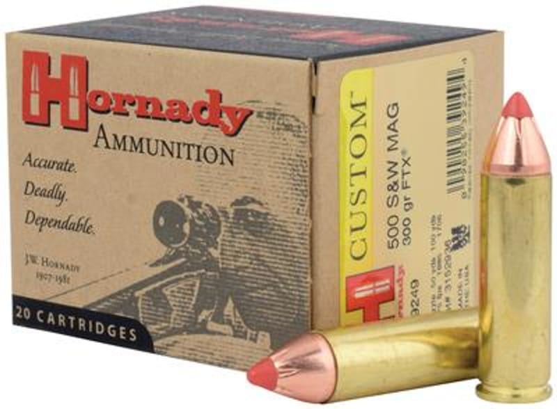 hornady 500 smith & wesson magnum